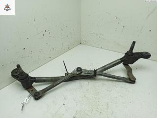 Механизм стеклоочистителя переднего (трапеция дворников) Renault Clio 3 поколение 2005, 1.2 л., бензин, МКПП, красный, хетчбэк 3 дв.