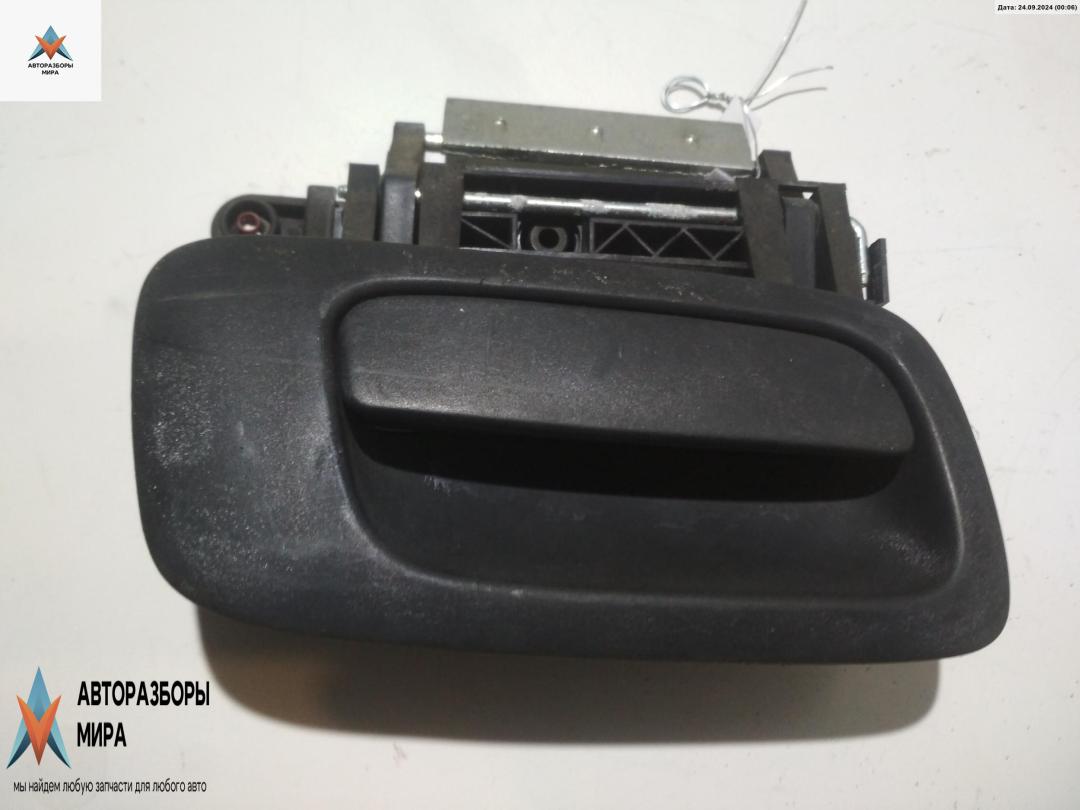 ручка наружная передняя правая Opel Astra G 1998, 1.6 л., бензин, МКПП, красный, хетчбэк 5 дв. - фото №1