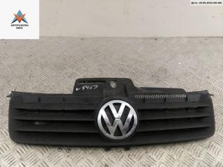 решетка радиатора Volkswagen Polo 4 поколение 2003, синий, хетчбэк 5 дв., 6Q0853651C