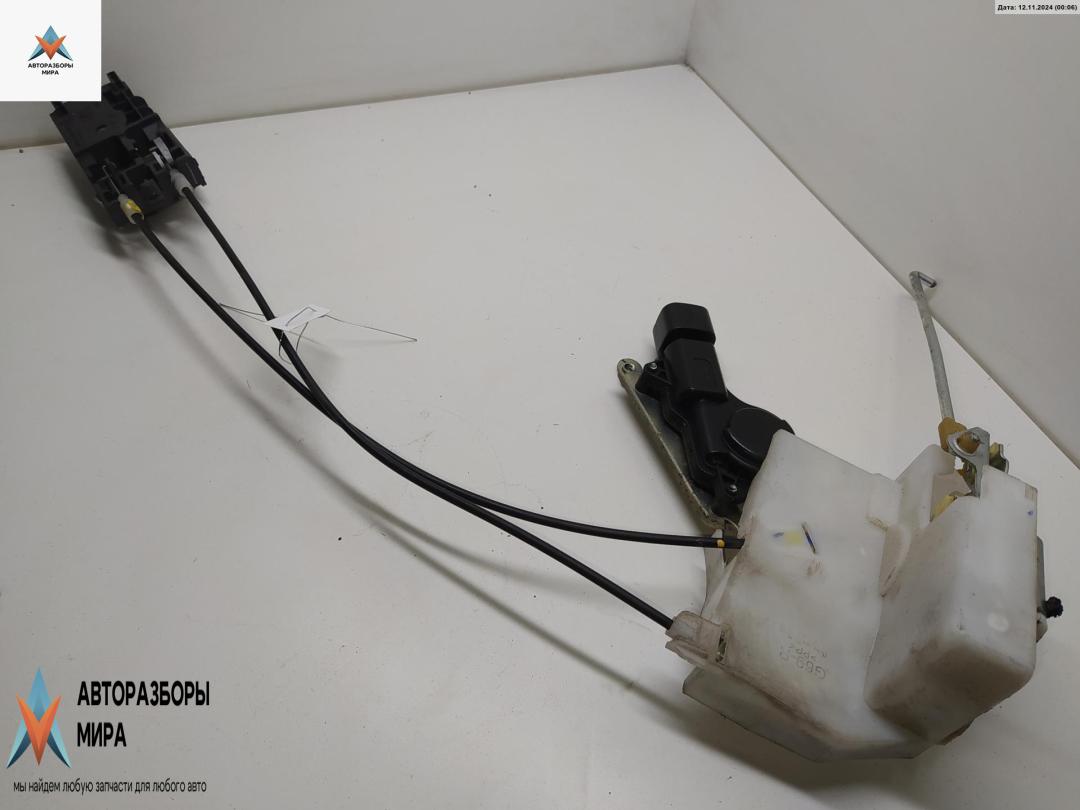 замок двери задней правой Nissan Pixo 1 поколение 2011, 1.0 л., бензин, МКПП, серый, хетчбэк 5 дв. - фото №1