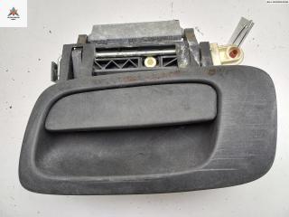 ручка наружная задняя левая Opel Zafira 1 поколение (A) 2002, 2.2 л., бензин, МКПП, синий, минивэн