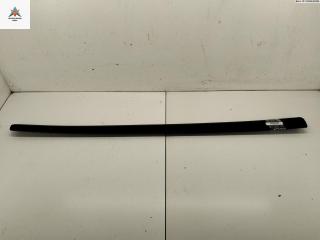 молдинг двери передней левой Volkswagen Polo 4 поколение 2003, 1.2 л., бензин, МКПП, чёрный, хетчбэк 5 дв., 6Q4853515