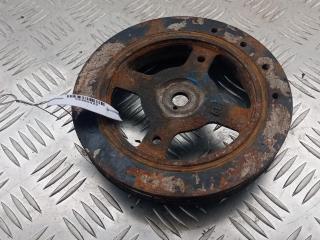 шкив коленвала Toyota Yaris P1 2001, 1.3 л., бензин, АКПП, серый, хетчбэк 3 дв.