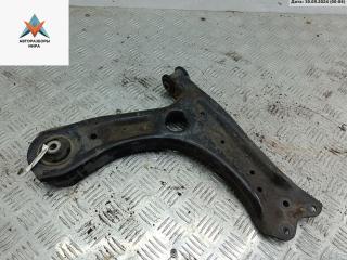 рычаг передний правый Skoda Rapid 1 поколение 2016, 1.2 л., бензин, МКПП, серый, хетчбэк 5 дв., 6R0407152F