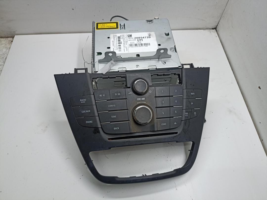 магнитола Opel Insignia 1 поколение (A) 2009, 2.0 л., дизель, МКПП, чёрный, хетчбэк 5 дв., 20854720 - фото №1