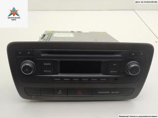 магнитола SEAT Ibiza 4 поколение [рестайлинг] 2013, 1.4 л., бензин, МКПП, чёрный, хетчбэк 3 дв., 6J0035156