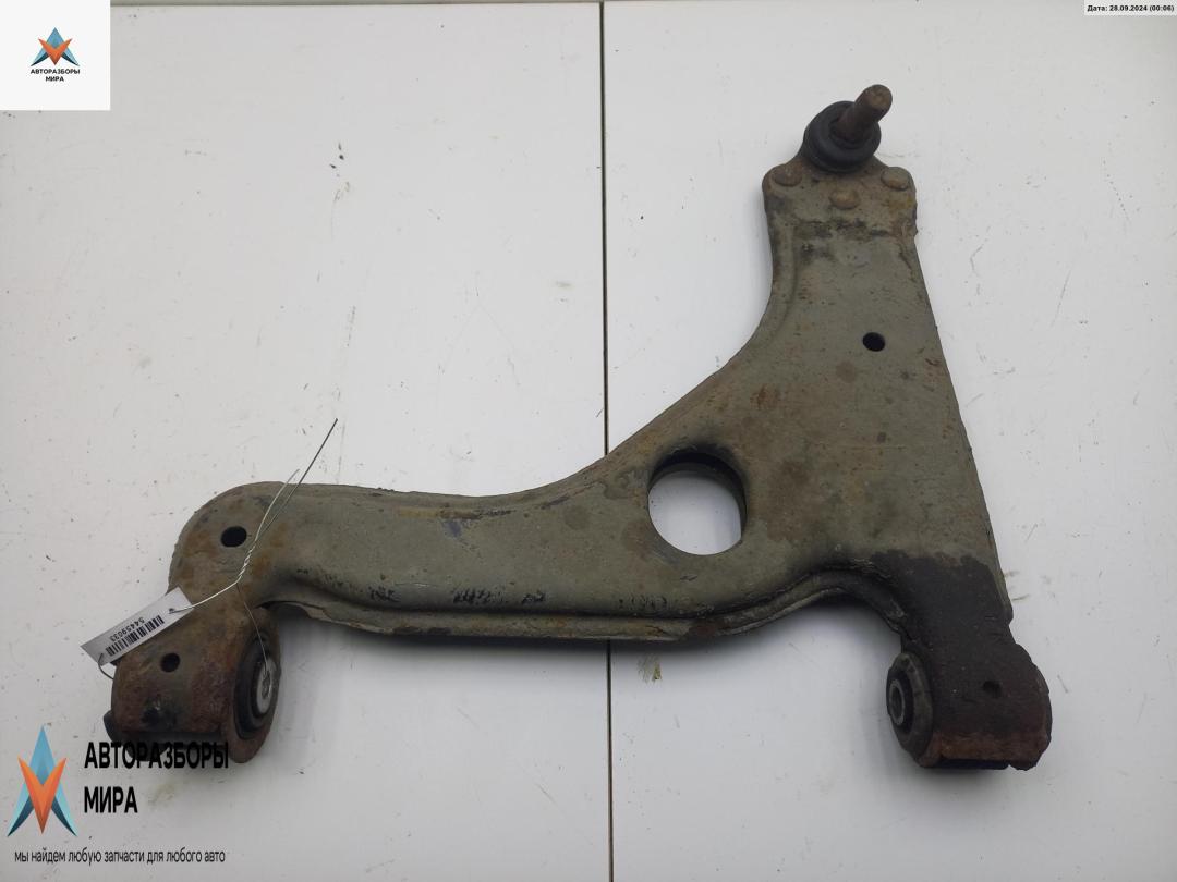 рычаг передний левый Opel Astra G 2001, 2.2 л., бензин, МКПП, серый, купе, 24428212 - фото №1