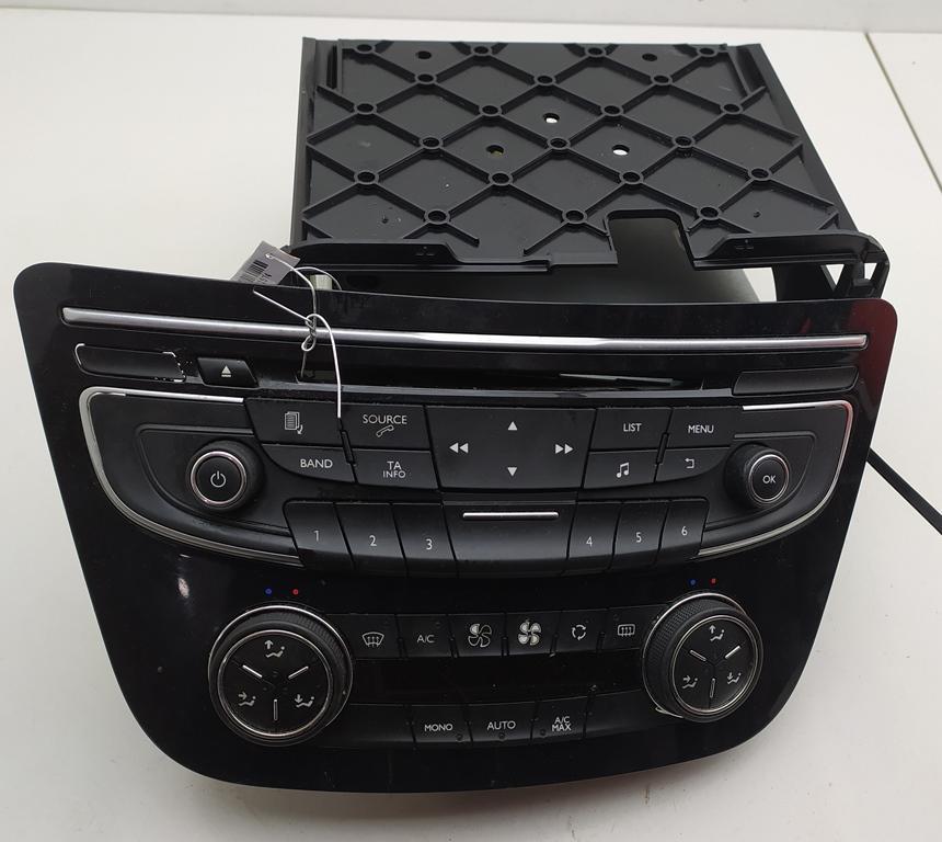 магнитола Peugeot 508 2012, 1.6 л., дизель, МКПП, чёрный, седан, 9801175280