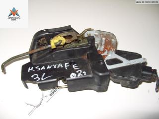 замок двери задней левой Hyundai Santa Fe 1 поколение (SM) 2002, 2.7 л., бензин, АКПП, серый, внедорожник 5 дв., 8141026000