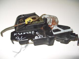 замок двери задней левой Hyundai Santa Fe 1 поколение (SM) 2002, 2.7 л., бензин, АКПП, серый, внедорожник 5 дв., 8141026000
