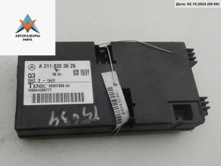 блок комфорта Mercedes-Benz E-Класс W211/S211 2002, 3.2 л., бензин, АКПП, чёрный, седан, 2118203626