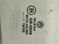 стекло двери задней левой Volkswagen Bora 1 поколение 2001, 1.6 л., бензин, МКПП, серый, универсал, 43R00049 - фото №2