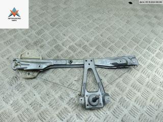 стеклоподъемник задний левый Renault Clio 2 поколение [рестайлинг] 2002, 1.2 л., бензин, МКПП, красный, хетчбэк 5 дв., 7700434303