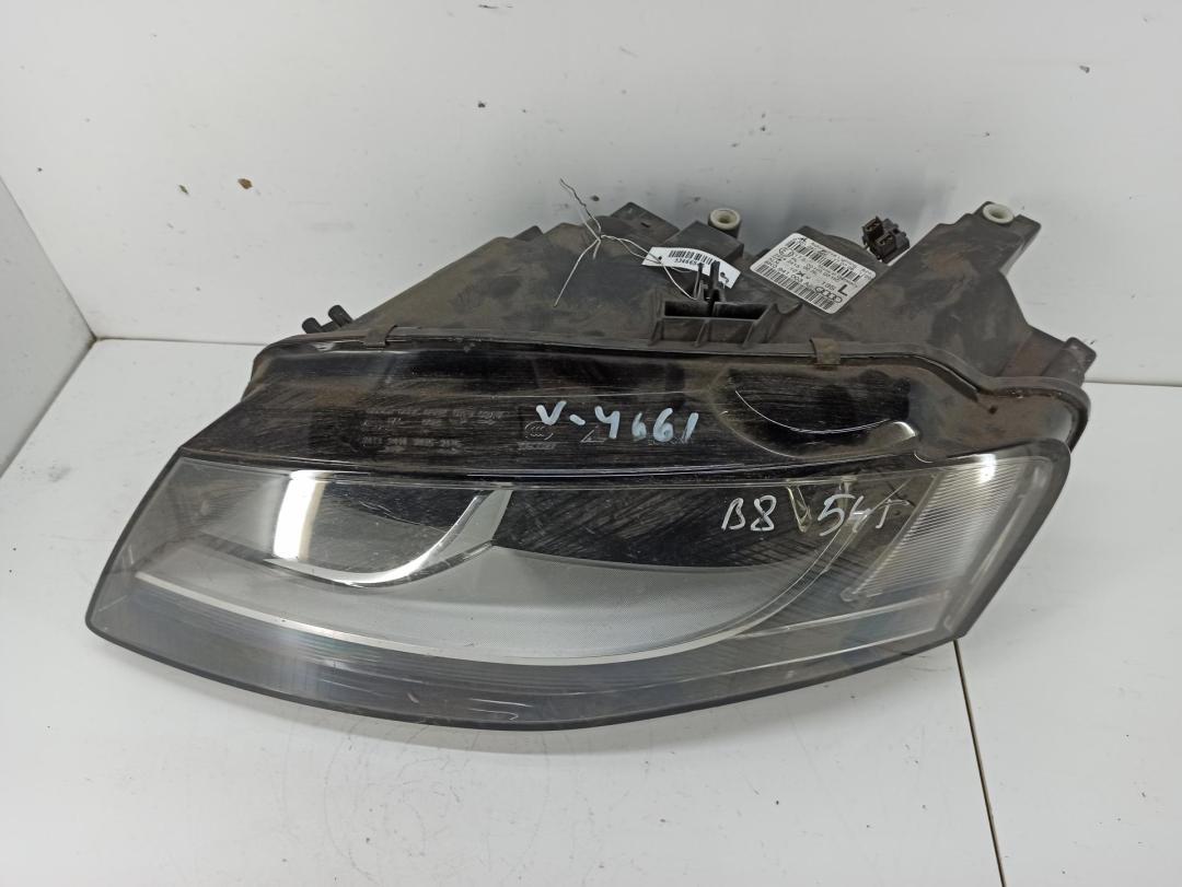фара левая Audi A4 B8 2008, 1.8 л., бензин, МКПП, чёрный, седан, 8K0941003A