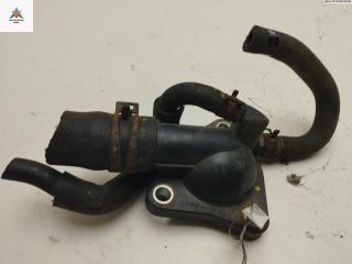 фланец (тройник) системы охлаждения Mazda 3 BK [рестайлинг] 2007, 1.6 л., бензин, МКПП, синий, седан