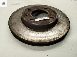 диск тормозной передний Volkswagen Polo 3 поколение 1998, 1.4 л., бензин, МКПП, зелёный, универсал