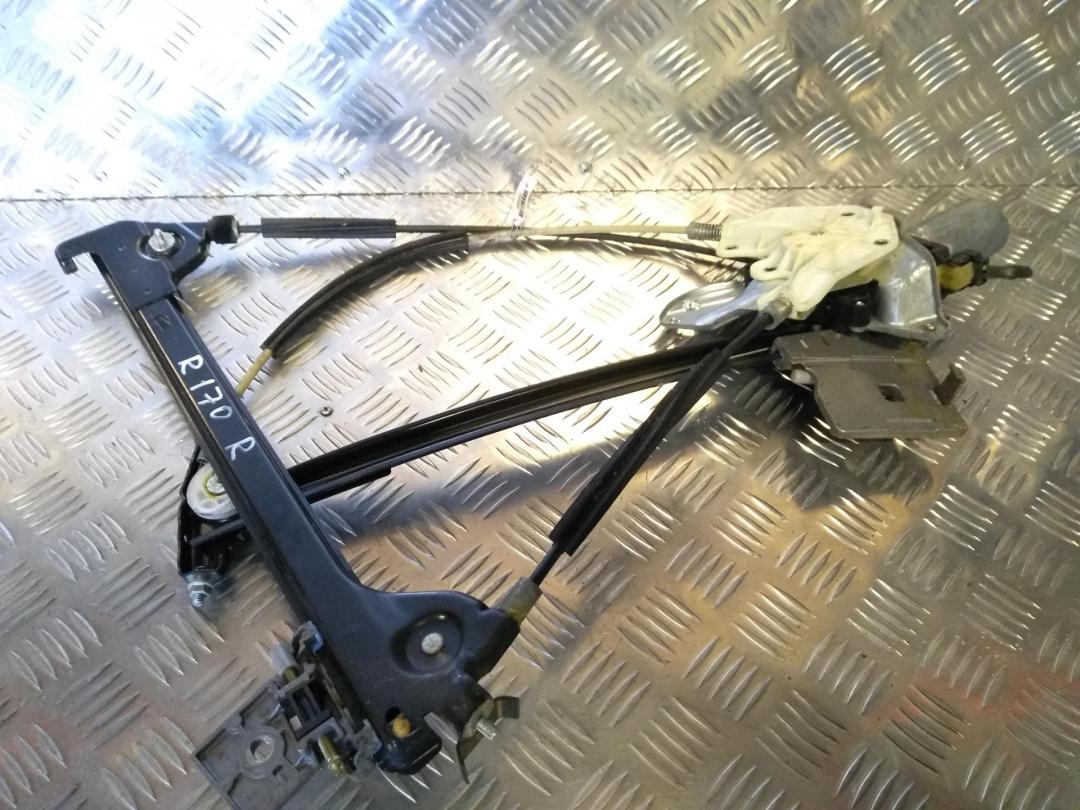 стеклоподъемник электрический передний правый Mercedes-Benz SLK R170 2002, 2.0 л., бензин, МКПП, серый, кабриолет, A1707201246, DVIG, A1708201442