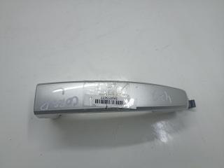 ручка наружная передняя левая Opel Corsa D 2007, 1.2 л., бензин, МКПП, серый, хетчбэк 3 дв.