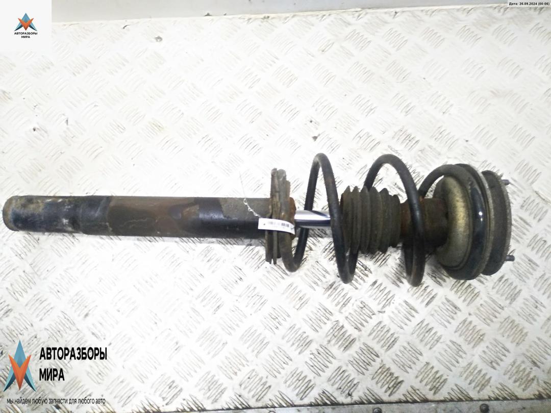 стойка передняя BMW 5 серия E39 1997, 2.8 л., бензин, АКПП, серый, универсал - фото №1