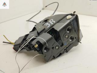 замок двери задней правой Mazda 3 BK 2003, 1.4 л., бензин, МКПП, белый, хетчбэк 5 дв.