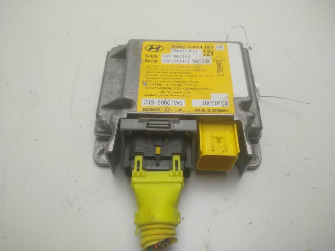 блок AirBag Hyundai Santa Fe 2006, 2.2 л., дизель, МКПП, чёрный, внедорожник 5 дв., 0285010123