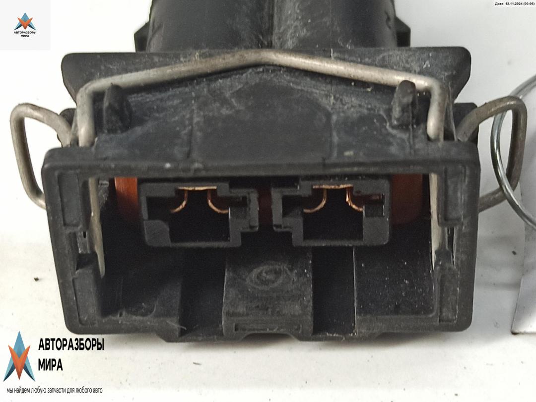разъем (фишка) проводки Audi A6 4B/C5 2000, 2.5 л., дизель, МКПП, синий, универсал, 1734614933 - фото №1