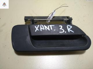 ручка наружная задняя правая Citroen Xantia 1 поколение [рестайлинг] 2000, 2.0 л., дизель, МКПП, зелёный, универсал, 9610006977