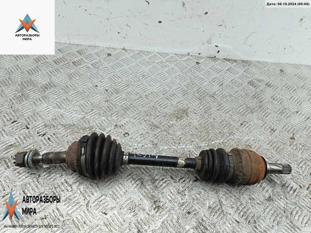 полуось передняя левая (приводной вал, ШРУС) Opel Astra G 2000, 1.6 л., бензин, АКПП, чёрный, хетчбэк 3 дв. - фото №1