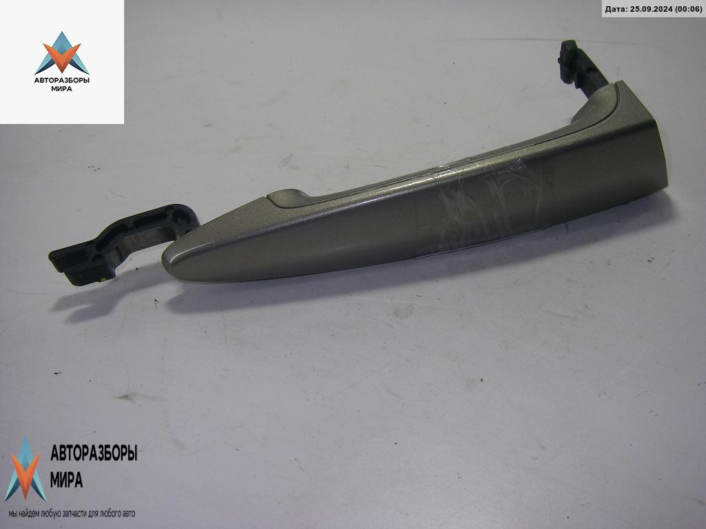 ручка наружная задняя правая BMW 3 серия E90/E91/E92/E93 2007, 2.0 л., дизель, МКПП, жёлтый, универсал - фото №1