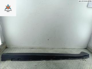 Накладка на порог наружная левая Jaguar XJ X351 2011, чёрный, седан, AW93F31185A