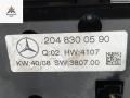 блок управления печки / климат-контроля Mercedes-Benz C-Класс W204/S204 2008, 2.2 л., дизель, МКПП, чёрный, седан, 2048300590 - фото №3