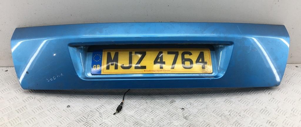 Молдинг крышки (двери) багажника Citroen C4 Picasso 2007, 1.8 л., бензин, МКПП, синий, минивэн, 00006490R3