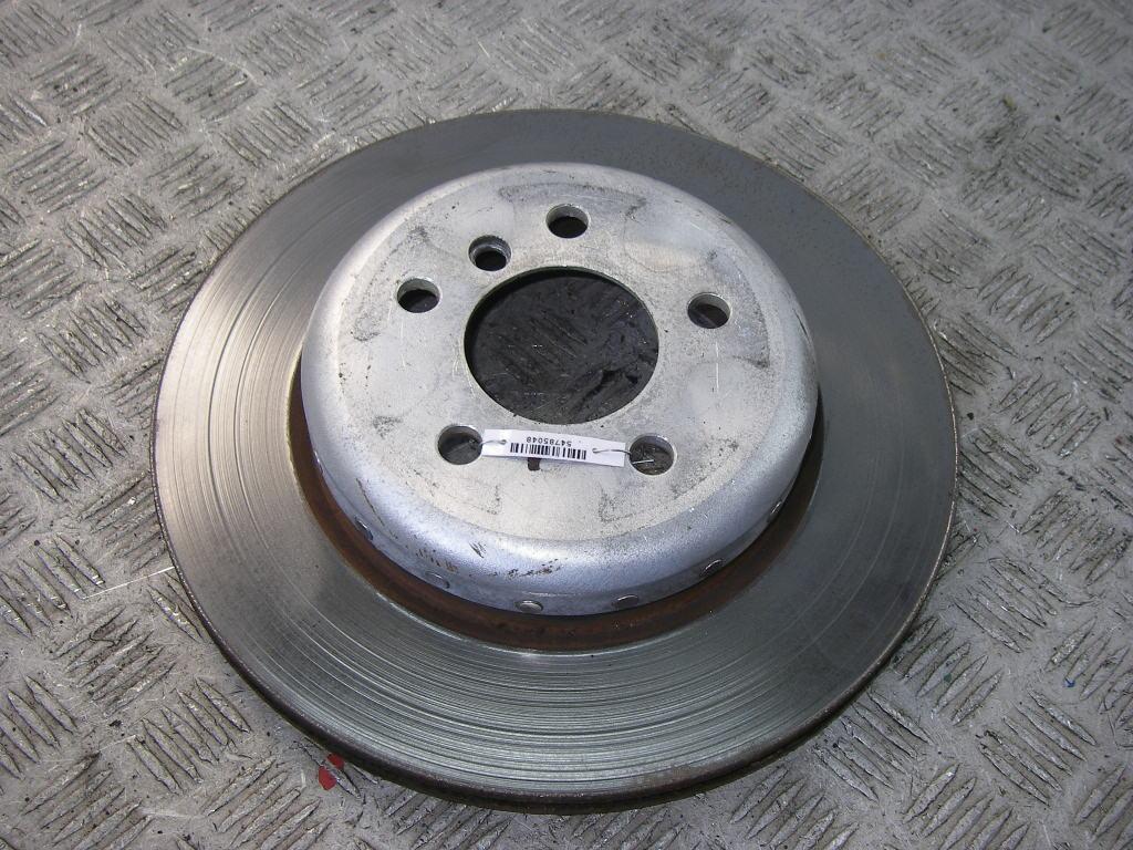 диск тормозной задний BMW 5 F10/F11 2012, 2.0 л., дизель, АКПП, белый, универсал