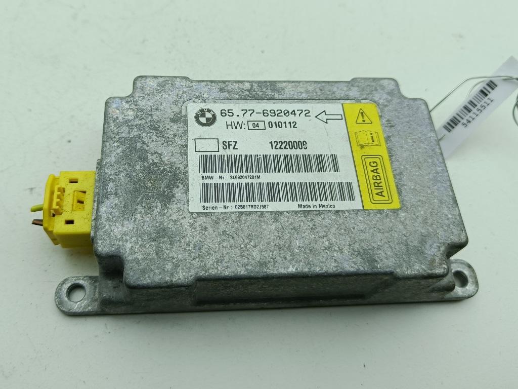 блок AirBag BMW 7 E65/E66 2002, 4.4 л., бензин, АКПП, чёрный, седан, 65776920472, 6920472