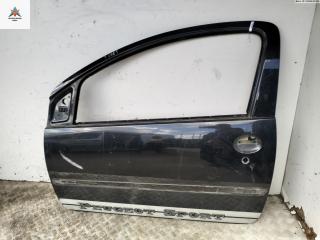 дверь сдвижная Peugeot 107 1 поколение 2005, чёрный, хетчбэк 3 дв.