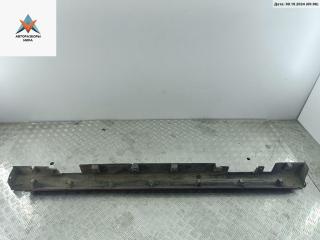 Накладка на порог наружная левая Nissan Tiida C11 [рестайлинг] 2010, красный, хетчбэк 5 дв.