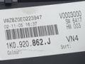 приборная панель Volkswagen Golf 5 поколение 2005, 1.6 л., бензин, МКПП, чёрный, хетчбэк 5 дв., 1K0920862J - фото №3