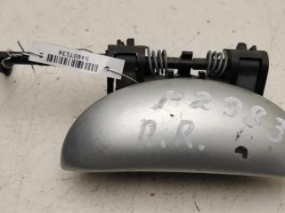 ручка наружная передняя правая Peugeot 206 1 поколение [рестайлинг] 2004, 1.4 л., бензин, МКПП, серый, универсал