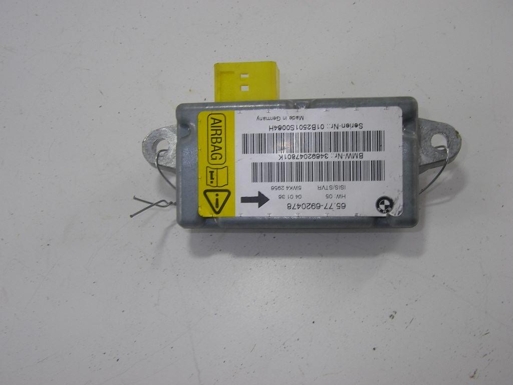 блок AirBag BMW 7 серия E65/E66/E67 2002, 3.6 л., бензин, АКПП, серый, седан, 65776920478, 6920478 - фото №1