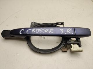 ручка наружная задняя правая Citroen C-Crosser 2007, 2.2 л., дизель, МКПП, синий, внедорожник 5 дв., 9101FQ, 00009101FQ, 0000910975