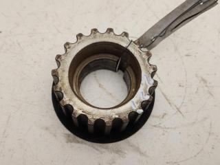 шестерня (звездочка) коленвала Citroen C8 1 поколение 2003, 2.2 л., бензин, МКПП, зелёный, минивэн, 00000513C2, 9656312480