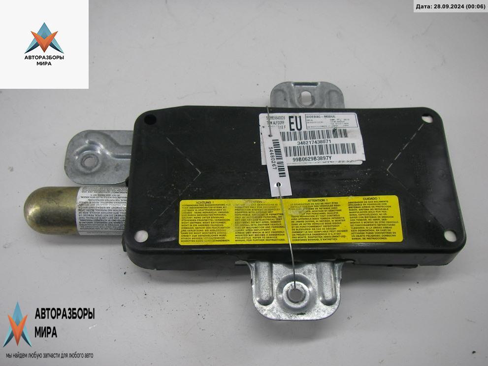 подушка безопасности дверная BMW 3 серия E46 1999, 2.0 л., бензин, МКПП, чёрный, седан, 348217438071 - фото №1