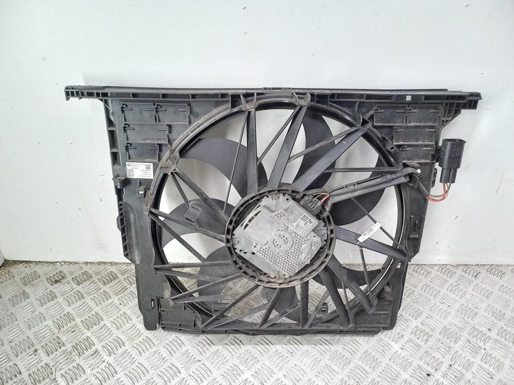 вентилятор радиатора BMW 5 F10/F11 2012, 2.0 л., дизель, АКПП, белый, универсал, 7575682