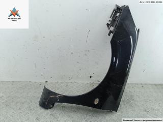 крыло переднее левое Peugeot 307 1 поколение 2003, 2.0 л., бензин, МКПП, чёрный, кабриолет