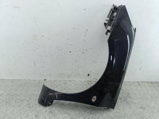 крыло переднее левое Peugeot 307 1 поколение 2003, 2.0 л., бензин, МКПП, чёрный, кабриолет