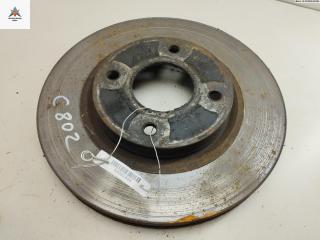 диск тормозной передний Nissan Tiida C11 [рестайлинг] 2010, 1.6 л., бензин, МКПП, красный, хетчбэк 5 дв.