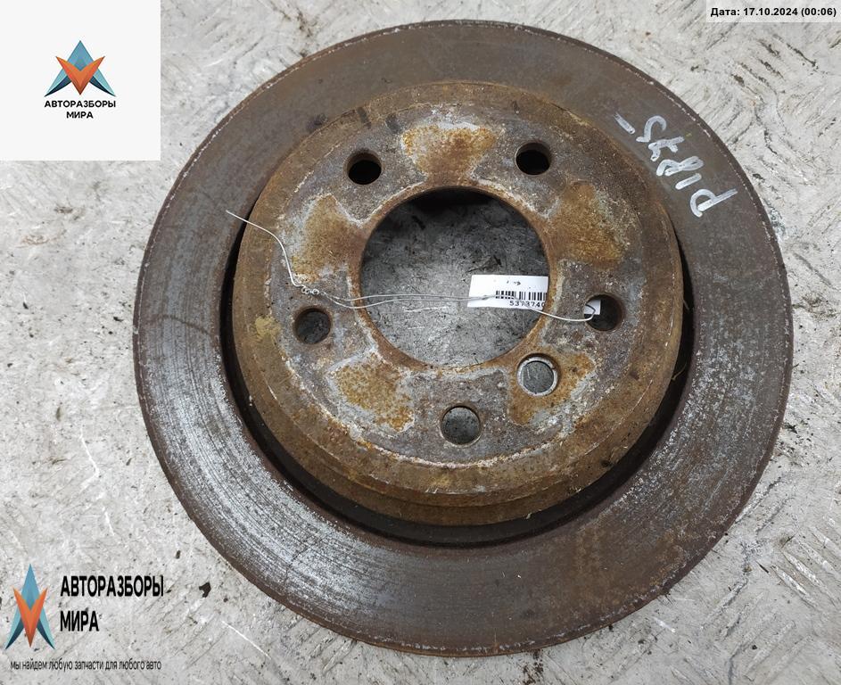 диск тормозной задний BMW 5 серия E39 1998, 2.5 л., бензин, МКПП, синий, универсал - фото №1