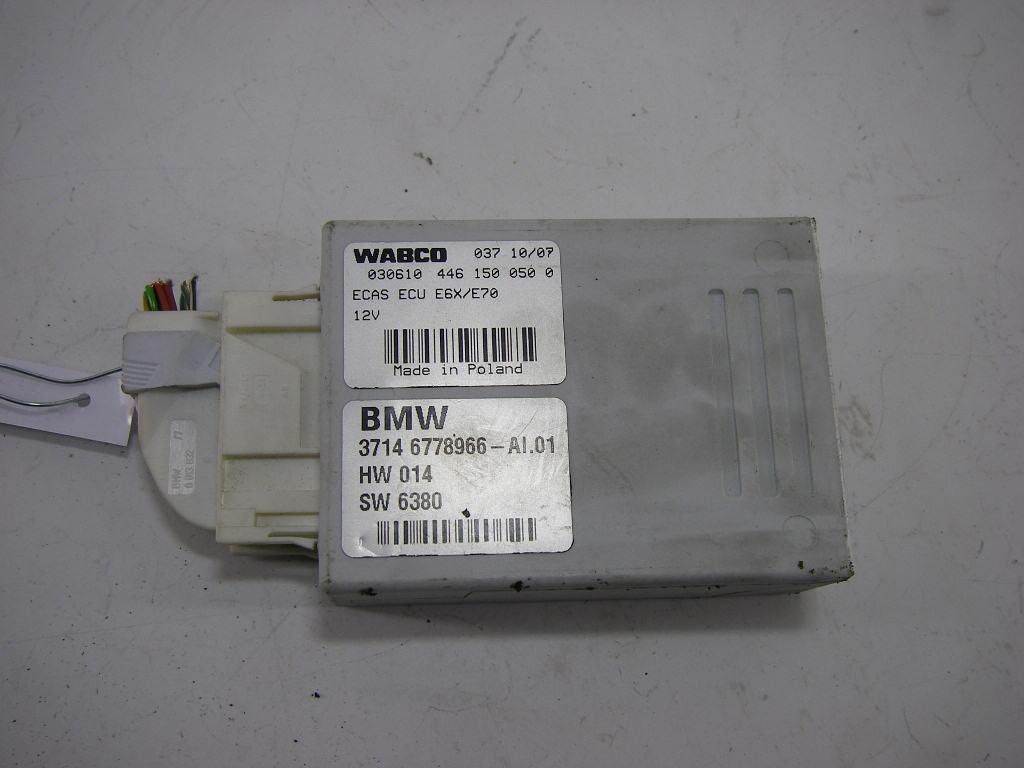 блок управления подвеской BMW X5 E70 2007, 3.0 л., дизель, АКПП, синий, внедорожник 5 дв., 37146778966