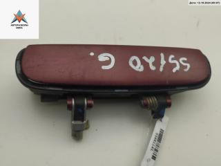 ручка наружная задняя левая Audi A6 4B/C5 2000, 2.4 л., бензин, АКПП, красный, седан, 4B0839207, 4B0839239A