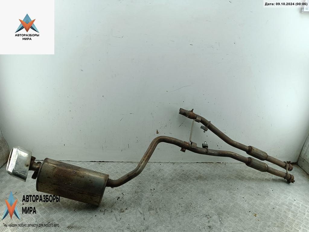 глушитель Jaguar XJ X351 2011, 3.0 л., дизель, АКПП, чёрный, седан, AW935232AC - фото №1